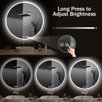 LED Bathroom Mirror 40 Inch Round Bathroom Mirror - Image 7