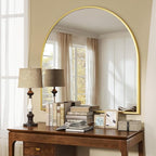 VooBang Wide Arched Wall Mirror, 31 x 32 inch Arch Bathroom Mirror, Wall - Image 7