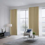 CUCRAF Beige Blackout Curtains 45 inch Length 2 Panels Set, Rod Pocket Room - Image 8