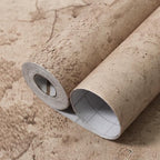 Beige Concrete Wallpaper 15.7in X 360in, Cement Contact Paper 3D Matte Textured by WAPANE