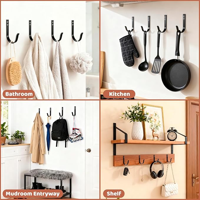 20 PCS Wall Hooks Heavy Duty - Image 6