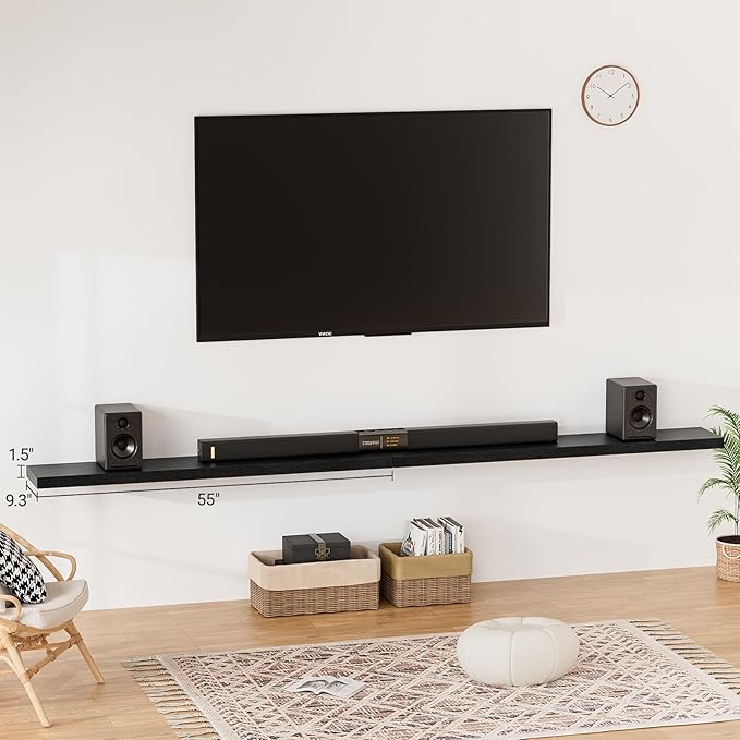 Heimlove 55 Inch Long Floating Shelves - Image 2