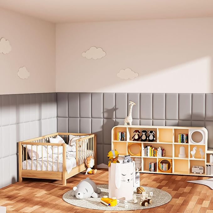 3D Anti-Collision Wall Padding for Kids, Self-Adhesive headboard Panels for wall - Image 6