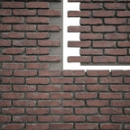 EverStone Aged Brick Faux Brick Panel, 46 7/8"W x 27"H x 1 1/4"D, Stratus Color - Image 9