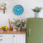 Roymnie Wall Clock, 10 Inch Silent Wall Clocks Battery Operated-Modern Non - Image 2