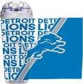 NFL Football 24oz Acrylic Tumbler with Hinged Lid, Officially Licensed Double Wall Tumbler for NFL Fans