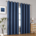 ChrisDowa Blackout Curtains 120 Inches Long 2 Panels Set - Image 5
