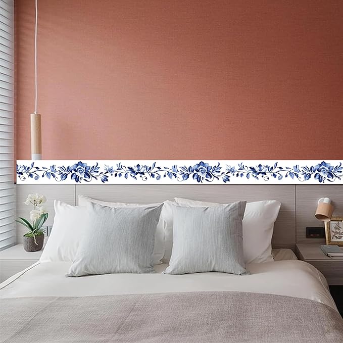 HOMETITUTE Wallpaper Border Peel and Stick Decorative Wall Trim Self Adhesive - Image 4
