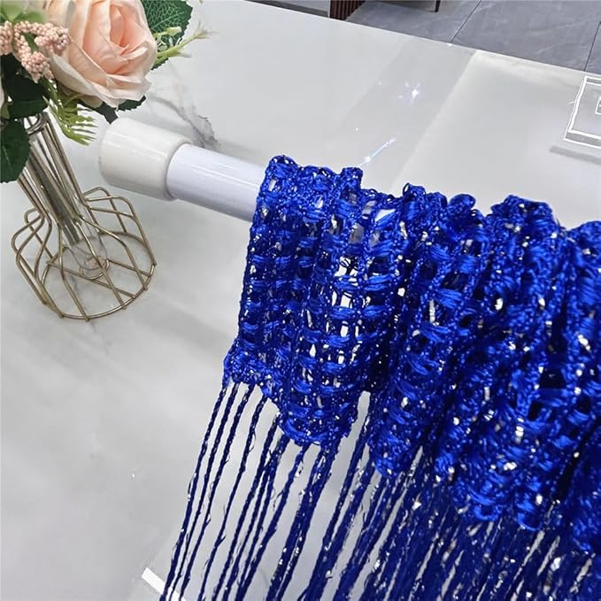 ave split Decorative Door String Curtain Wall Panel Fringe Window Room Divider - Image 2