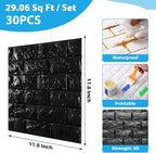 Circloophs 30 Pcs 3D Wall Panels Stick and Peel - Image 2