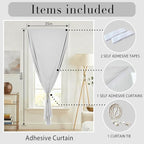 Self-Adhesive Total 100% Blackout Window Treatment - Image 6