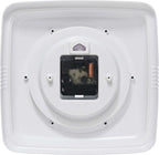 Infinity Instruments Retro Wall Clock – 9-Inch Square Silent Non-Ticking - Image 5