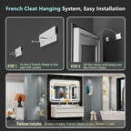48x30 LED Bathroom Mirror with Lights, Backlit and Front Lit Anti-Fog Lighted - Image 9
