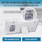 TXL 18.44" Large Digital Wall Clock - Image 6