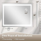 FENNIO Large Vanity Mirror - Image 7