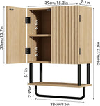 RUSTOWN Farmhouse Bathroom Wall Cabinet - Image 2