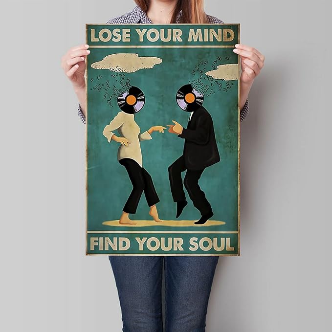 Vintage Classic Movie posters for room aesthetic Spiritual Quotes Lose Your - Image 2