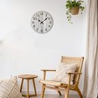 Wall Clock, Modern Wall Clocks Battery Operated, Silent Non Ticking Clock - Image 7