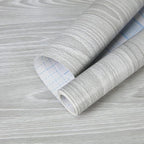 practicalWs Grey Wood Wallpaper 17.7''×787.4'' by practicalWs