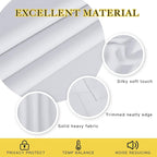 NICETOWN Patio Door Curtain 132 inches Long, Grommet Room Divider Sliding Door - Image 5