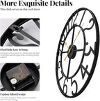 Cuspin Large Wall Clock for Living Room Decor, 30 Inch Wall Clock - Image 5