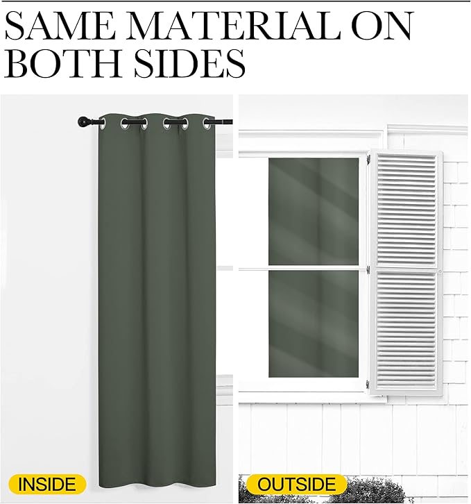 NICETOWN Blackout Curtain Panels - Image 6