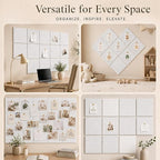 Large Cork Boards for Walls – 48" x 36" Self Adhesive Felt Wall Tiles - Image 6