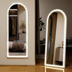 Koonmi Full Length Mirror with LED Lights 56"x20" - Image 2