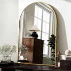 HARRITPURE 20"x30" Arched Bathroom Mirror - Image 2