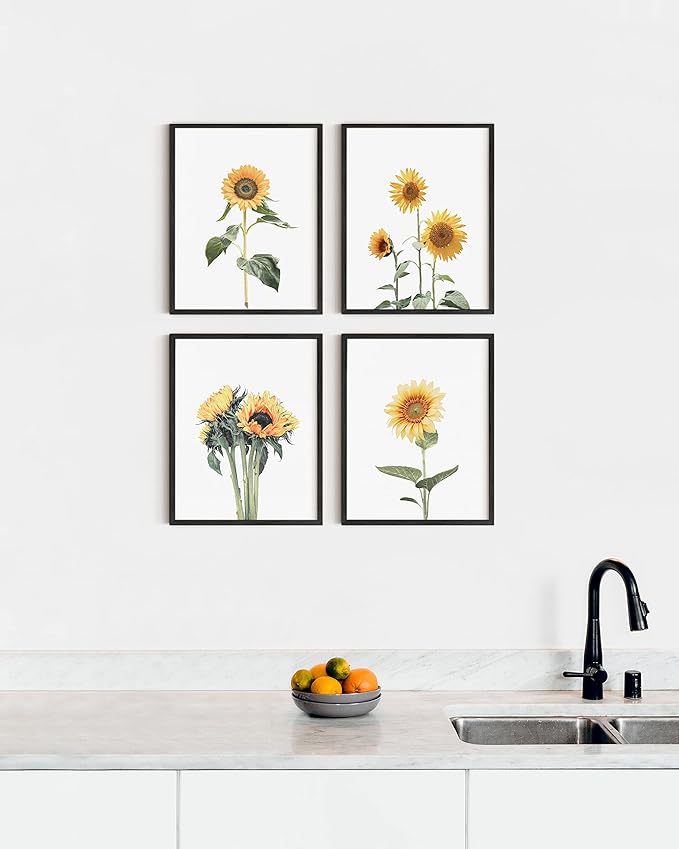 HAUS AND HUES Sunflower Wall Decor and Posters - Image 5