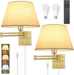 TRLIFE Remote Control Dimmable Wall Sconce, Adjustable Color Temperature by TRLIFE