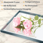 AAZZKANG Small Wall Mirror Decorative Metal Framed Mirrors Modern - Image 3