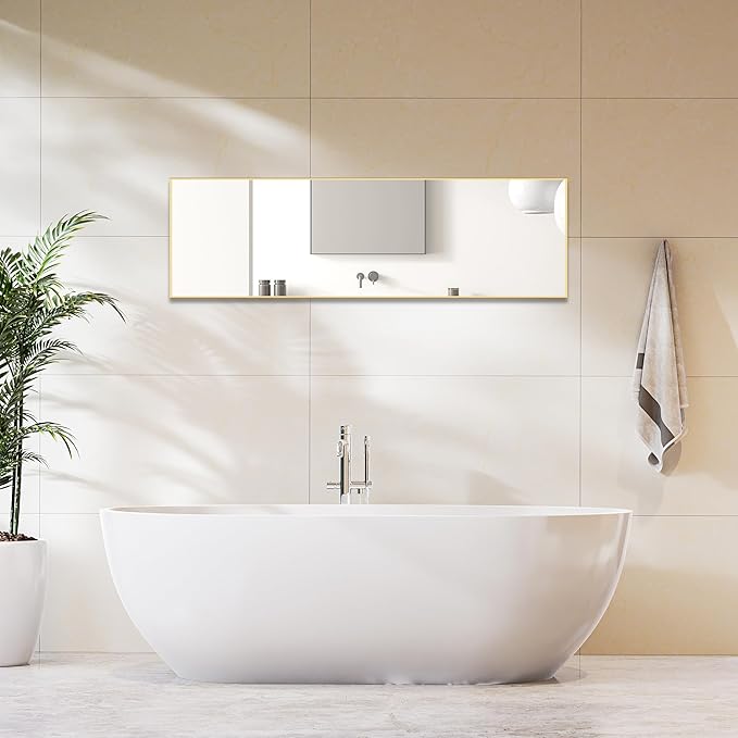 Sweetcrispy 59"x16" Full Length Mirror, Leaning or Standing Full Body Mirror - Image 9
