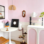 Pink Grasscloth Peel and Stick Wallpaper - Image 5