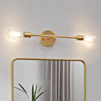 FadimiKoo 2-Light Gold Sconces Wall Light Fixtures, Bathroom Vanity Light by FadimiKoo
