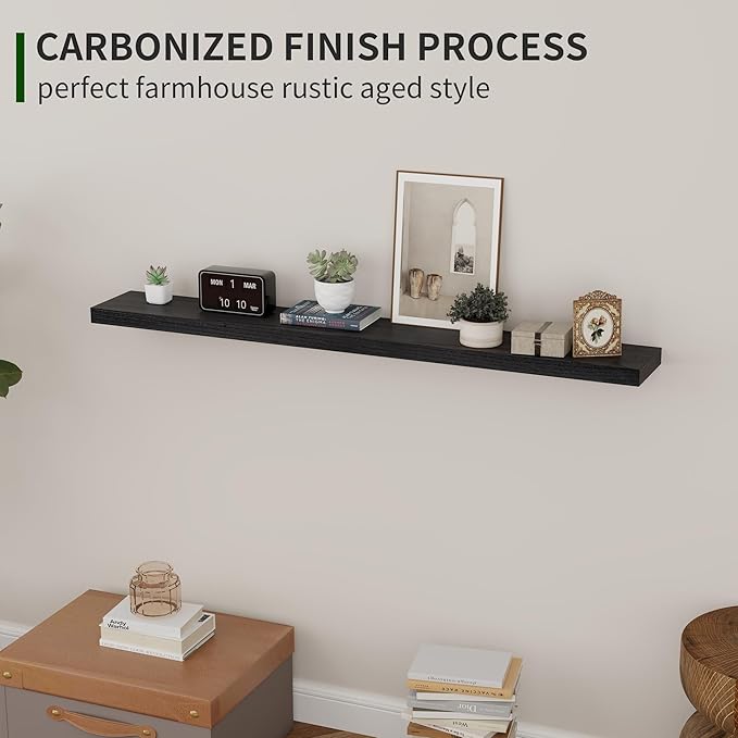 Marsmiles Wood Floating Shelves - Image 5