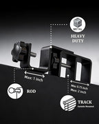 Mimiio No Drill Curtain Rod Brackets - Image 5