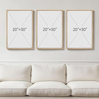 Framed Large William Morris Wall Art Set of 3, Vintage Blue Botanical Floral - Image 5