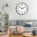 Rohioue 18 Inch Wall Clock, Modern Battery Operated Wall Clocks, Silent Non - Image 5