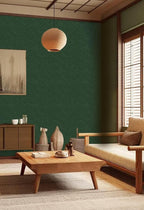 Abyssaly Dark Green Peel and Stick Wallpaper Removable Silk Texture Contact - Image 7