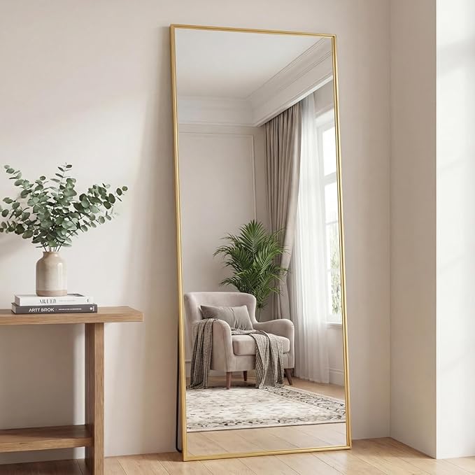 DUMOS Full Length Mirror 26"x 68" by DumosLifestyle
