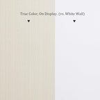 Grasscloth Peel and Stick Wallpaper 20.8"x394" Multi-Cream Thick Fabric - Image 4