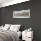 Grey Wallpaper Self Adhesive Peel and Stick Wall Pattern - Image 4