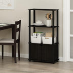 Furinno GO GREEN Storage Shelves, 4-Tier Book Shelf, Display Shelf - Image 2