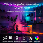 LED Strip Lights For Bedroom 130 FT - Image 2