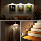 3 Pack Picture Lights for Wall, Rechargeable Battery Operated wall lights - Image 8