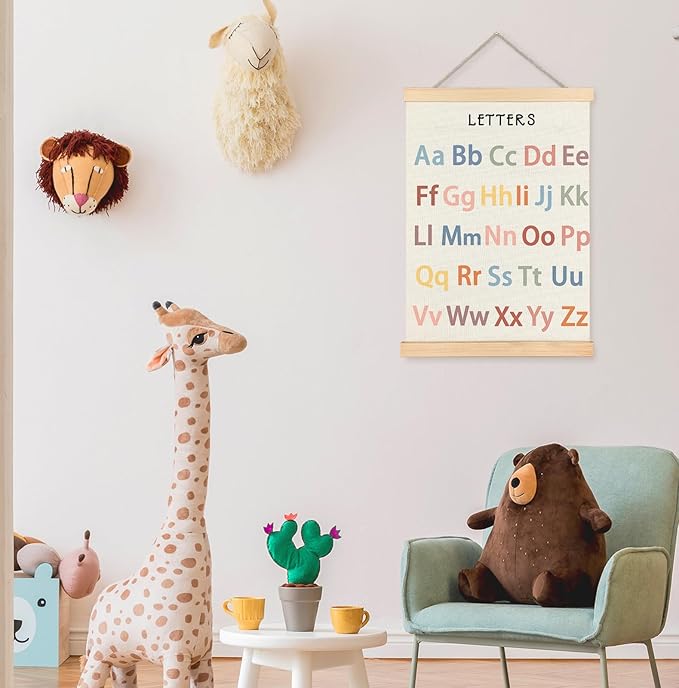Yomisex Classroom Wall Decor, Alphabet Educational Wall Art Poster, Alphabet - Image 4