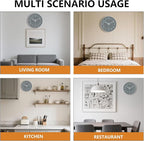 Modern Silent Wall Clock - Image 7