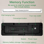 Digital Wall Clock with Remote Control, Large Display Plug in LED Digital Alarm - Image 8