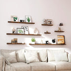 Floating Shelves for Wall Decor, Long Wall Mounted Storage Shelf for Bedroom - Image 6